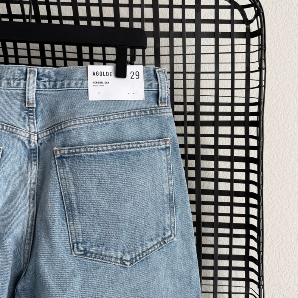 Agolde Henson Baggy Taper Jeans in Replica - Picture 6 of 12